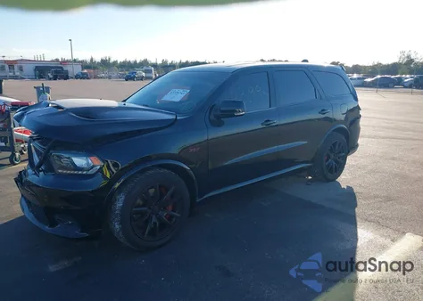 2018 Dodge Durango Srt Awd из США, поврежденный, VIN 1C4SDJGJXJC176183